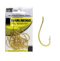 Kit 50 Anzol De Pesca Marine Sports Maruseigo Gold N-10