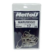 Kit 50 Anzol Meitou Maruseigo Nº17 Quality Hooks