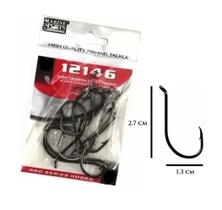 Kit 50 Anzol Pesca Marine Sports 12146 N-1/0 Black Kit 50 Anzol Pesca Marine Sports 12146 N-1/0 Black