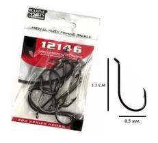 Kit 50 Anzol Pesca Marine Sports 12146 N-10 Black Kit 50 Anzol Pesca Marine Sports 12146 N-10 Black