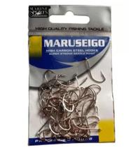 Kit 50 Anzol Pesca Marine Sports Maruseigo Nickel N-14 Kit 50 Anzol Pesca Marine Sports Maruseigo Nickel N-14