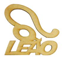 Kit 50 Aplique Signo Decoração Laser 7x6,5 Mdf Madeira Cru