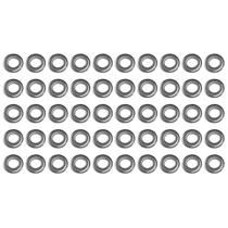 Kit 50 Arruela Aço Parafuso De Afinação Bateria Metal Ta752