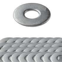 Kit 50 arruela lisa 1/4 vonder Kit 50 arruela lisa 1/4 vonder