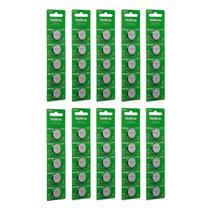 Kit 50 baterias moeda botao litio pilha relogio 3v cr2032 intelbras Kit 50 baterias moeda botao litio pilha relogio 3v cr2032 intelbras