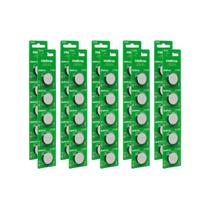 KIT 50 BATERIAS PLIHAS DE LITIO BOTÃO MOEDA 500mAh 3V CR 2450 INTELBRAS