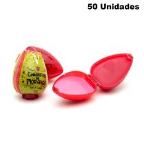 Kit 50 Batom Brilho Labial Moranguinho Vivai