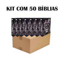 Kit 50 Bíblias Leão Brochura - Edição de Promessas Kit 50 Bíblias Leão Brochura - Edição de Promessas