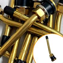 Kit 50 Bicos Válvula para Roda Pneu Raiada Curto 100MM TR 572