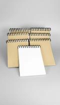 Kit 50 Blocos Rascunho 10x7cm 50 Folhas Kraft Kit 50 Blocos Rascunho 10x7cm 50 Folhas Kraft