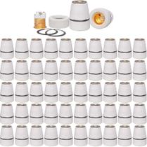 Kit 50 Bocais Porcelana E27 Tempo Externo Ideal Lâmpadas LED, Lustres e Abajures