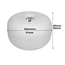 Kit 50 Boia Para Rede Modelo Robalo Flutuador Isopor Para Cortiça de Rede De Pesca