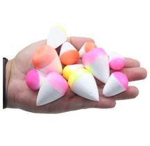 Kit 50 Boia Pesca Lambari Feita Em Isopor Tilapia N4/5/6/7/8