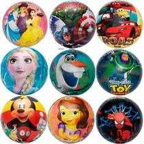 Kit 50 Bolas Vinil Personagens Herois Brinquedo - Festas