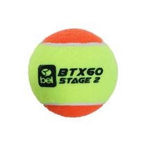 Kit 50 Bolinhas BTXGO Stage 2 Beach Tennis Baixa Compressão Máxima Firmeza Bel