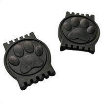 Kit 50 Borracha Pata 25mm Para Acabamento Coleiras Peitoral Kit 50 Borracha Pata 25mm Para Acabamento Coleiras Peitoral