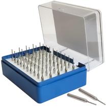 Kit 50 Brocas 1Mm Pcb Haste 3Mm Placa Circuito Impresso Cnc Kit 50 Brocas 1Mm Pcb Haste 3Mm Placa Circuito Impresso Cnc