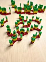 Kit 50 Budclip M Lst Low Stress Training Cultivo Indoor Reggae