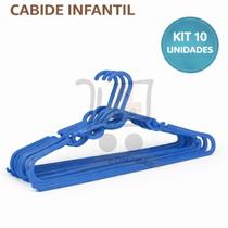 Kit 50 Cabide Infantil Plastico Reforçado Bebe