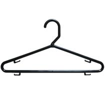 Kit 50 cabides 4 garras preto Kit 50 cabides 4 garras preto