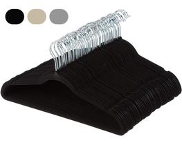 Kit 50 Cabides De Veludo Para Lojas Reforçado Atacado Adulto