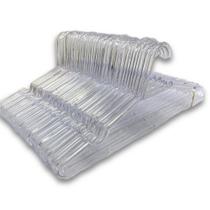 Kit 50 Cabides Infantil Acrílico Transparente