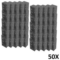 Kit 50 Caixa De Luz 4X2 Embutir Cinza Tuboline Kit 50 Caixa De Luz 4X2 Embutir Cinza Tuboline