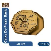 Kit 50 Caixa De Pizza 40 Cm Basic Delivery Pizzaria