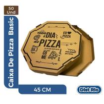 Kit 50 Caixa De Pizza 45 Cm Basic Delivery Pizzaria