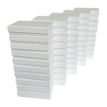 Kit 50 Caixas De Papelão Brancas Para Acessórios Resistente 14cm x 8.6cm x 3cm