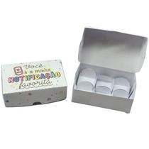 Kit 50 Caixas Para 06 Doces Namorados