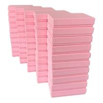 Kit 50 Caixas Rosa Para Relógios Presentes Organização Acessórios Resistente - INJET NOBRE