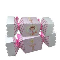 Kit 50 Caixinhas Lembrancinhas Batizado Anjinho Menino Menina