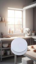 Kit 50 Cake Boards MDF 25cm e 30cm Branco 3mm Kit 50 Cake Boards MDF 25cm e 30cm Branco 3mm