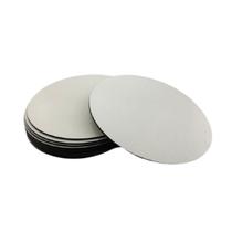 Kit 50 cakeboard liso 15 cm mdf branco 3mm