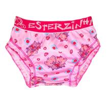 Kit 50 Calsinha Menina Confortável Babado Nas Pernas Revenda