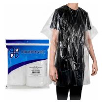 Kit 50 Capa Cabeleireiro Descartável Corte Química E Tintura Kit 50 Capa Cabeleireiro Descartável Corte Química E Tintura