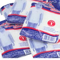 Kit 50 Capas de Chuva Transparente Descartável Com Capus Unissex Riplas