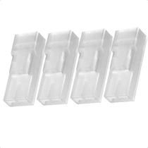 Kit 50 Capas Fêmea Isolantes 6,3mm Para Terminais Elétricos