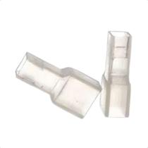 Kit 50 Capas Isolantes Terminais Macho 6,3mm Alta Proteção
