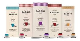 Kit 50 Cápsulas Cafe Gourmet Baggio Para Cafeteira Nespresso