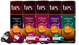 Kit 50 Cápsulas Café Tres Corações -