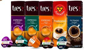 Kit 50 Cápsulas Café Tres Corações - Kit 50 Cápsulas Café Tres Corações -