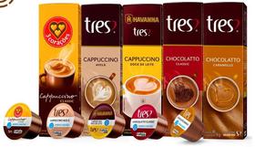 Kit 50 Cápsulas Café Tres Corações -