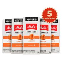 Kit 50 Cápsulas de Café Melitta Audacce