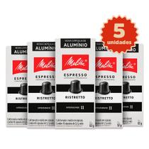 Kit 50 Cápsulas Melitta Ristretto