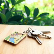 Kit 50 Chaveiro Amizade em MDF Lembrancinha Dia do Amigo