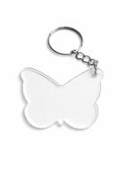 Kit 50 Chaveiro Borboleta sem Personalização com Argola