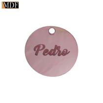 Kit 50 Chaveiro Personalizado em Acrilico 4cm Brinde Logo Diversas Cores