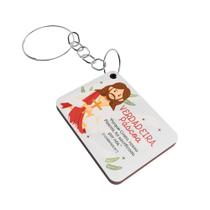 Kit 50 Chaveiros de MDF para Lembrancinhas de Páscoa
